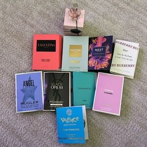 10 PERFUME SAMPLES